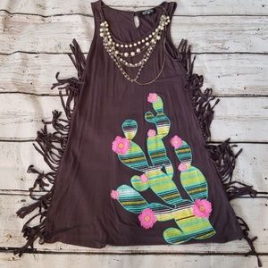 Crazy Train Cactus Dress